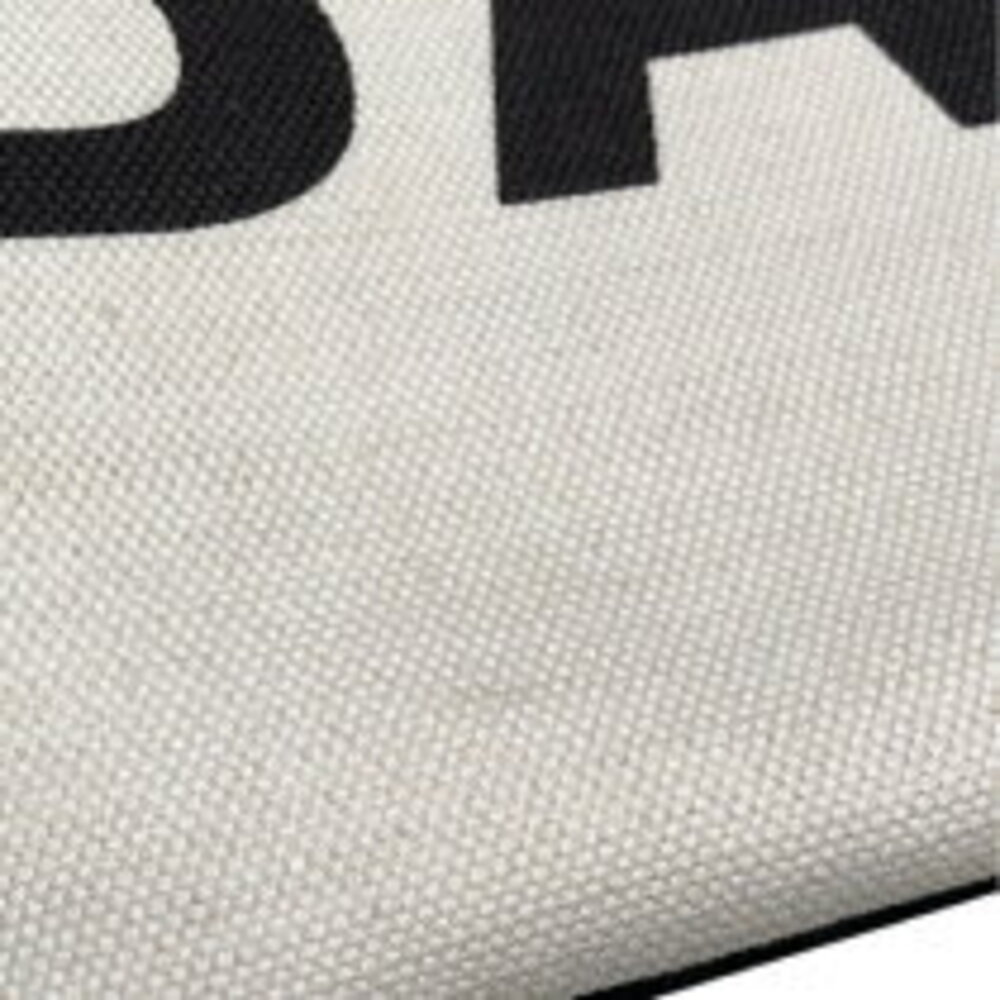 Balenciaga Pouch White Black Canvas Clutch Bag - Picture 10 of 11